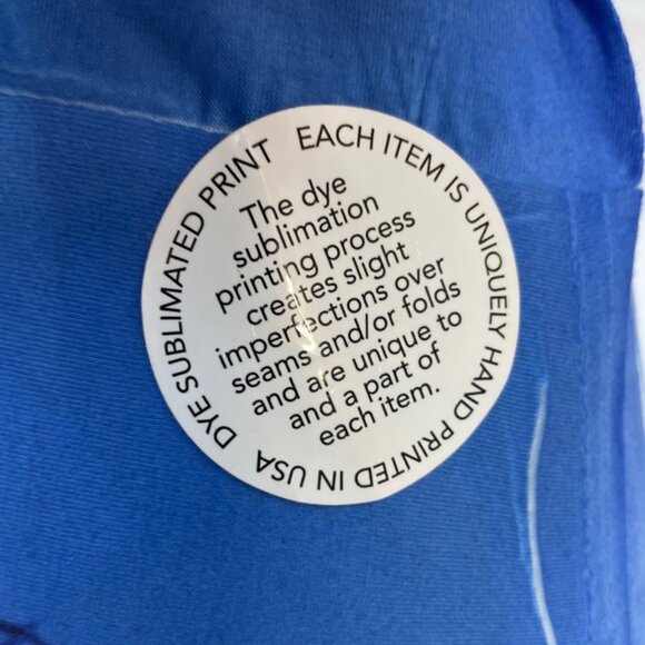 Bernie and Ernie Sesame Street Blue Dye Sublimated Print T-Shirt Sz L - NWT - Picture 8 of 10